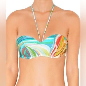 Huit Bandeau Bikini Top Sz 32D